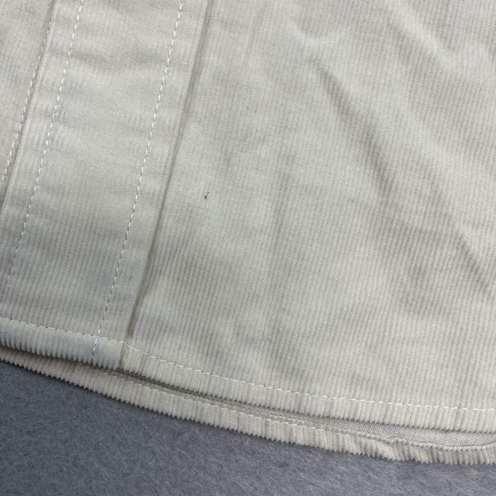 Buck Mason Shirt Mens Small Pumice Pinwale Corduroy One Pocket Shirt - Picture 11 of 15